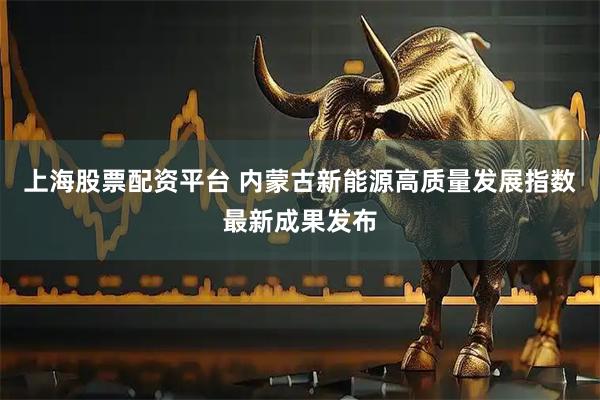 上海股票配资平台 内蒙古新能源高质量发展指数最新成果发布